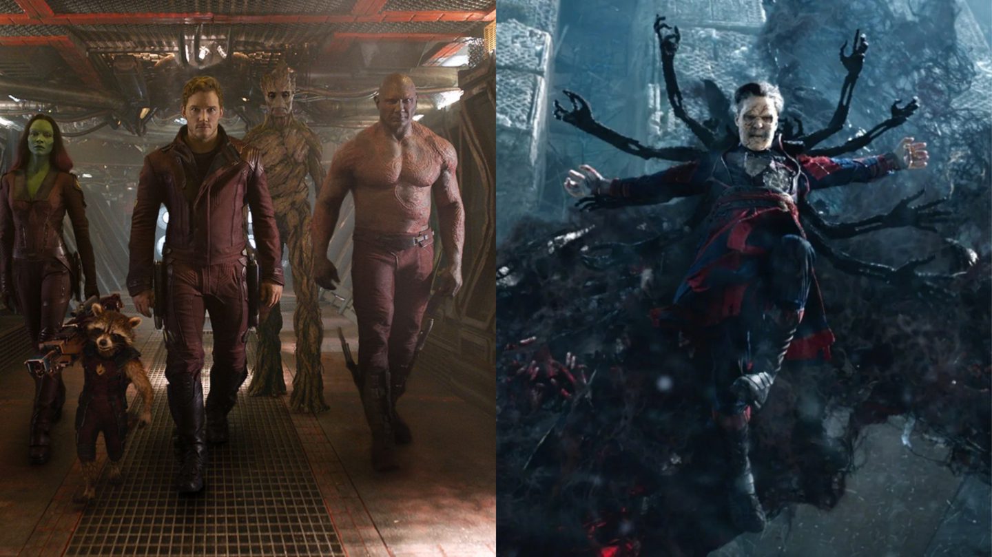 mcu marvel movies ranked guardians of the galaxy doctor strange in the multiverse of madness