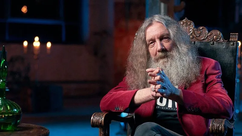 Alan Moore, creator of Watchmen and also a DC comic book writer.